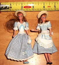 SET OF 2  BARBIE Mini Little Debbie SNACK CAKE Dolls 4.5" SPECIAL EDITION