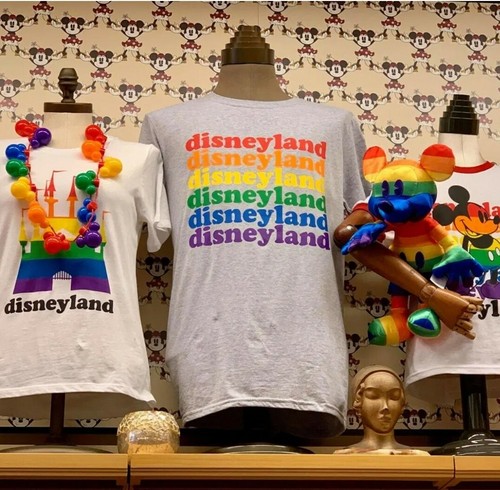 DisneyParks Disneyland Rainbow Pride Adult T-Shirt Size Large NWT - Picture 3 of 4