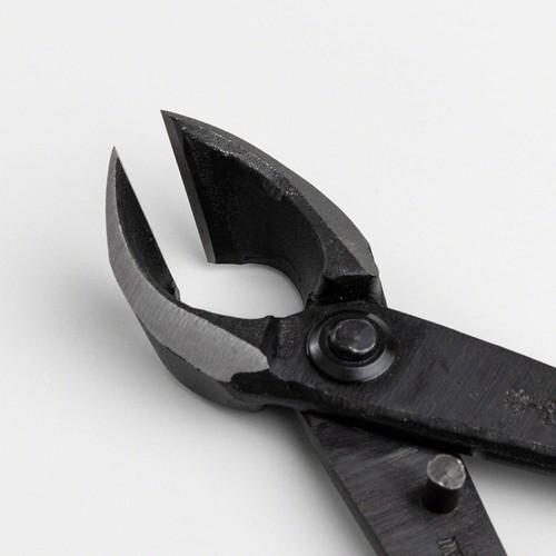 Wazakura Hand Forged Bonsai Concave Branch Cutter, 8 inch (200mm), Black - Picture 4 of 6