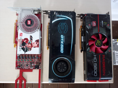 Lot of 10 PCIe Videocards for Retro Build - Picture 2 of 3