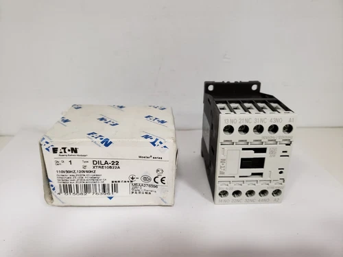 EATON DILA-22 XTRE10B22A CONTACTOR RELAY 110/120V 50/60HZ NIB