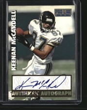 1997 Pro Line #NNO Keenan McCardell Autographs