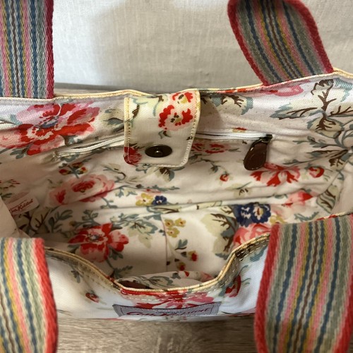 Cath Kidston Tasche Medium Wachstuch Make-up Waschen Reisetasche - Bild 4 von 10