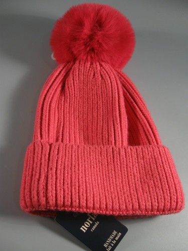 NORLA Canada Handmade Knit Pompom Hat 