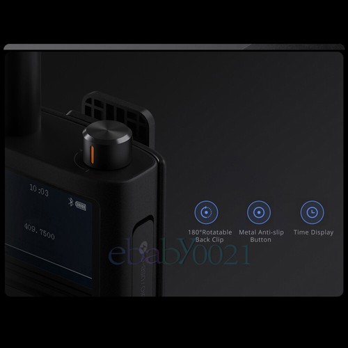 Radio FM Xiaomi Mijia Walkie Talkie 2 IP65 UHF VHF Doble Banda Dos Vías - Imagen 9 de 10