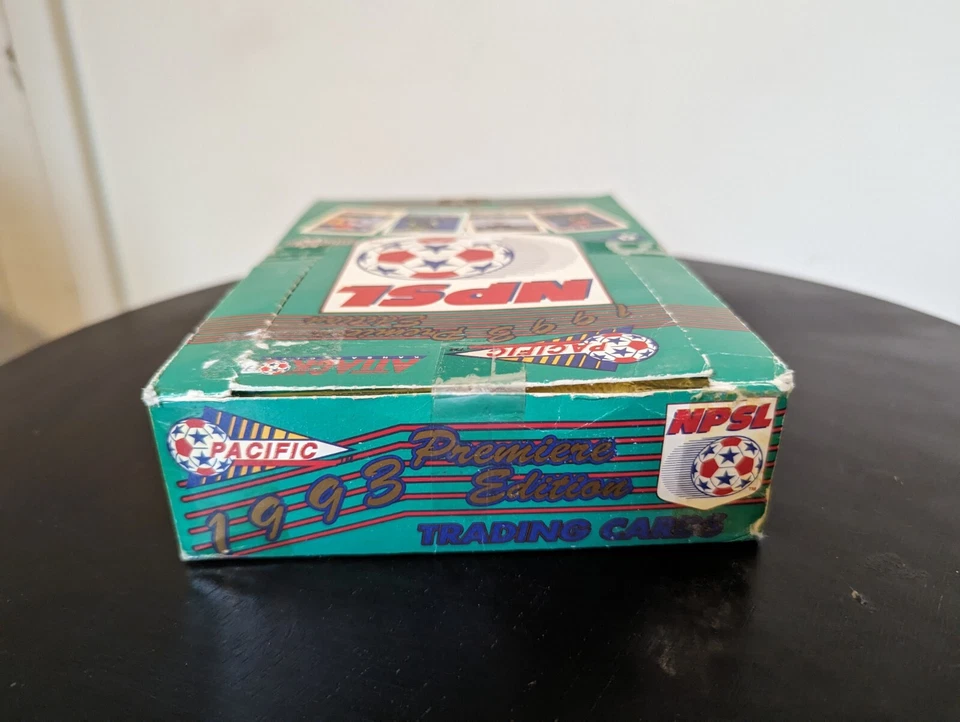 PACIFIC 1993 - NPSL Pro Soccer Plus Hobby Tarjetas Coleccionables Caja 36 Paquetes Foto 3 de 4