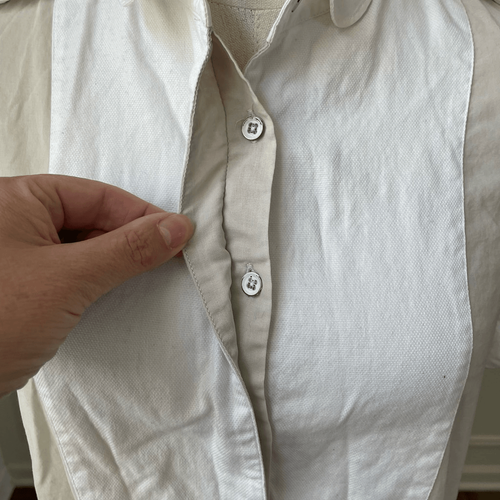 Rag & Bone 100% Cotton Tissue Weight Short Sleeve Blouse Shirt 6 - Picture 5 of 8