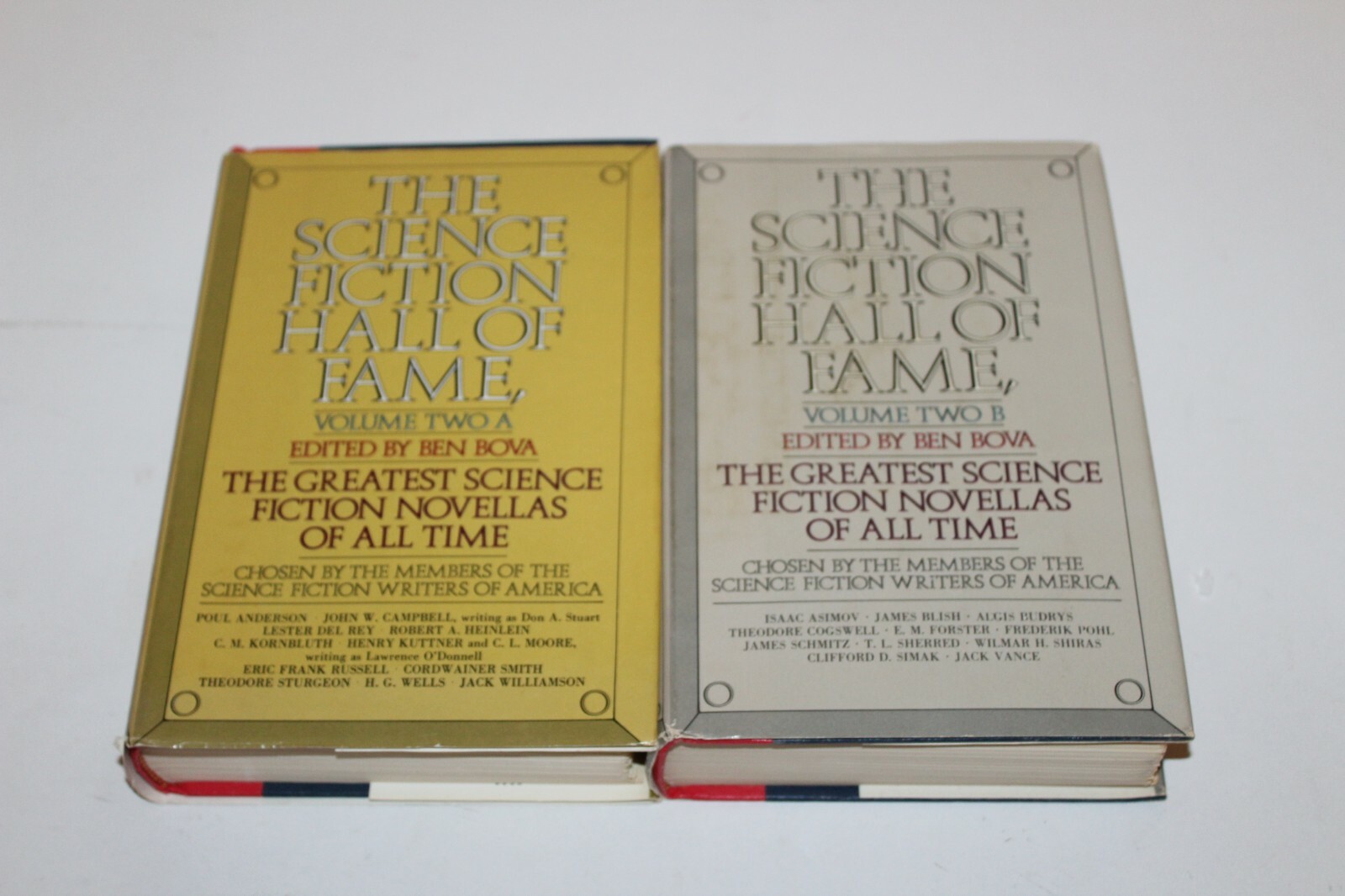 Image 1 - The Science Fiction Hall of Fame Volume Two A and Two B Vintage 1973 HC Books