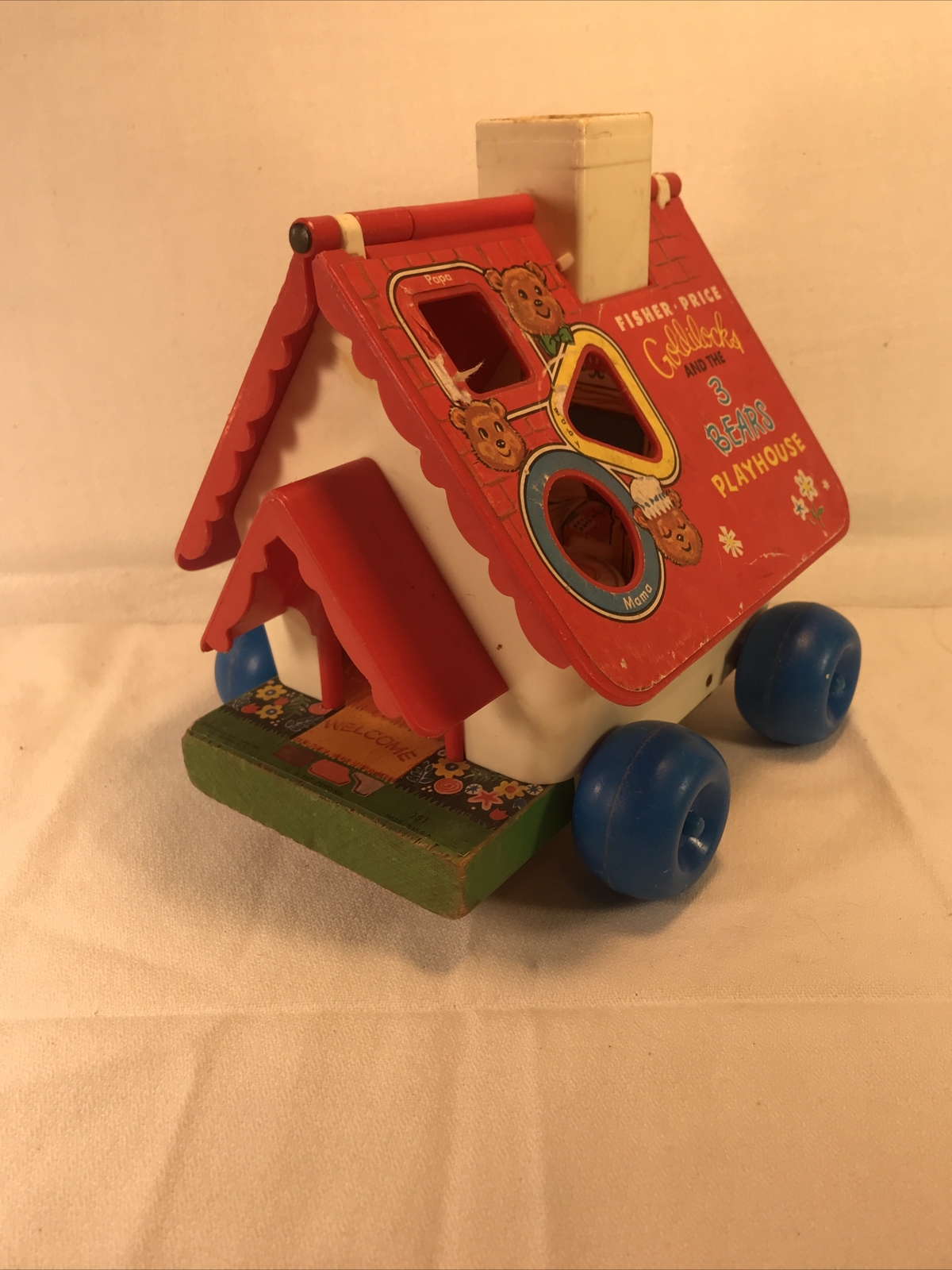 VINTAGE FISHER PRICE GOLDILOCKS AND THE 3 BEARS PLAY HOUSE | eBay VINTAGE FISHER PRICE GOLDILOCKS AND THE 3 BEARS PLAY HOUSE | eBay