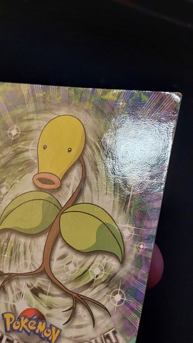 Tarjeta Bellsprout #69 Pokemon Topps edición de animación de TV (LP) - Imagen 5 de 8