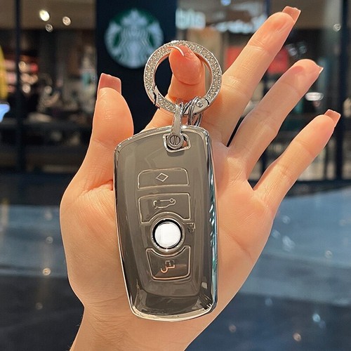 Funda protectora con llave remota de poliuretano termoplástico suave para automóvil BMW X3 X5 X6 F30 F34 F10 F20 G20 G30 G01 - Imagen 6 de 16