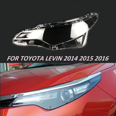 For Toyota Levin 2014 2015 2016 Headlight Lens Cover Transparent Left Auto Shell