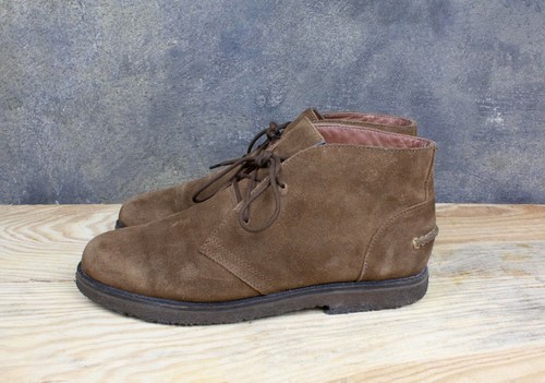 Mens Polo Ralph Lauren Marlow Brown Suede Casual Chukka Boots sz US 8 UK 7 EU41 - Picture 3 of 12