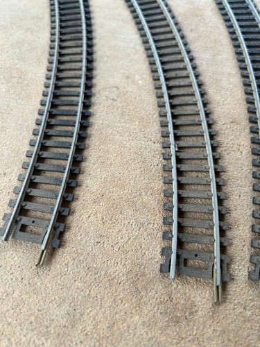 TYCO 15685 18" Curve R ~ HO Scale Model Train Tracks & Flat Freight Car + Extra - Picture 19 of 20