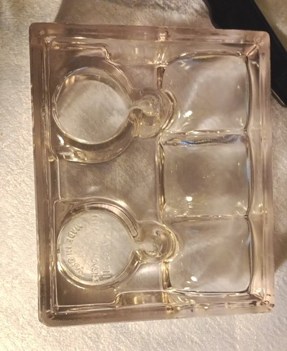 Antique Glass Inkwell GEM Dated May 30, 1911 - Picture 7 of 14