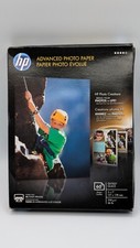 HP Advanced Inkjet Photo Paper - 60 Sheets - 5 x 7" - Glossy  NEW