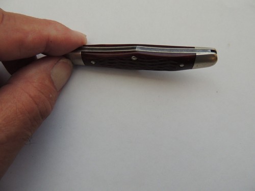 Vintage Case XX 6208 Red Bone Half Whittler - Picture 7 of 7