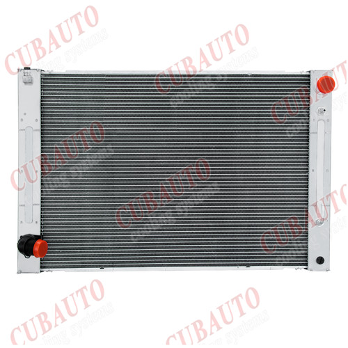 Aluminium Radiator + Condenser Combo For 09-20 20 Nissan 370Z 3.7L INFINITI G25 - Picture 1 of 14