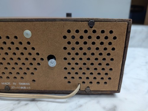 VINTAGE PHILCO FORD R757WA FM RADIO ALARM CLOCK ~UNTESTED ~PARTS/REPAIR - Picture 12 of 14