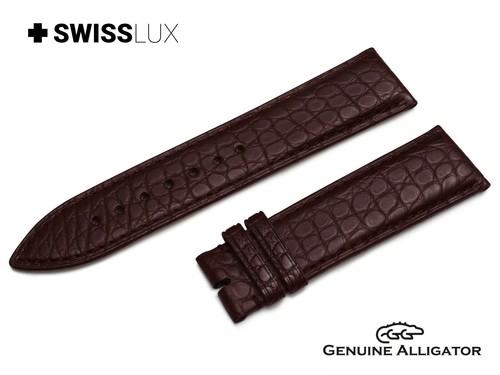 For ROLEX Genuine Crocodile Alligator Watch Strap Band Buckle Clasp 10-24mm - Picture 31 of 108