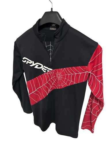 Spyder 1/4 Zip Graphic Pullover Sweatshirt Youth Size XXL - Picture 2 of 6
