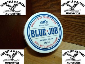 Blue Job Chrome Polish Removes Exhaust Pipe Blues Blueing Ebay