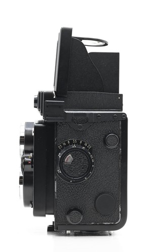 Yashica Mat-124G Twin Lens Camera 80mm 3.5 Yashinon 6x6 1-1/500 1970 TLR #425 - Picture 3 of 8