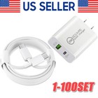 Iphone 15 16 Pro Max Plus Usb-C to Usb-C Cable Fast Charging Pd Type C Cord lot