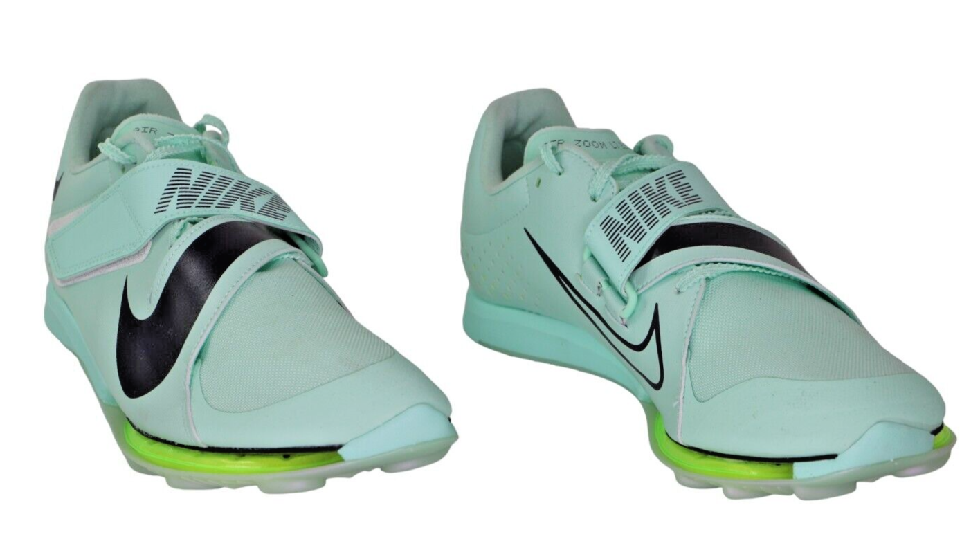 Size 11 Nike Air Zoom LJ Elite Long Jump Spikes Mint Green (DR9924