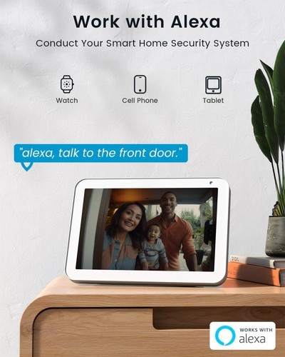ieGeek 2K HD Video Doorbell Camera with Chime Smart Video Door bells with Camera - Picture 9 of 14