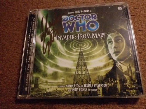 doctor who invaders from mars mcgann big finish 28, cd, signed by mark gatiss - Picture 1 of 4