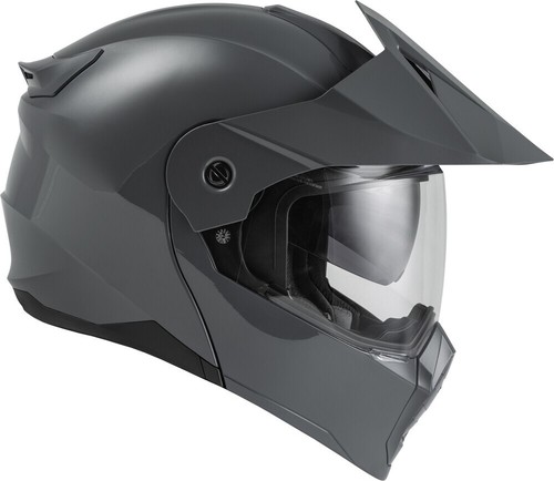 FLY RACING Odyssey Adventure Modular Helmet, Gray, Small - Foto 4 di 7