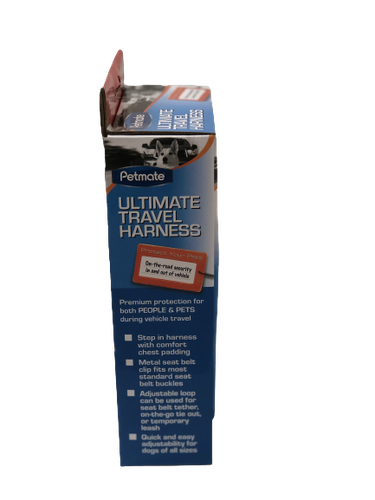 New Petmate Small Ultimate Travel Harness +Leash Up to 25Lbs Adjusts From 15-22" - Picture 2 of 5