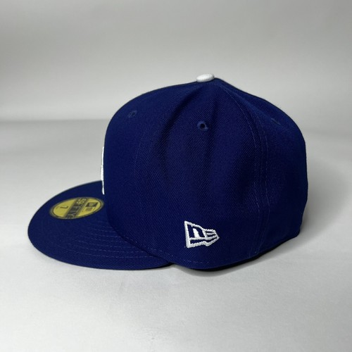 New Era LA Dodgers 59FIFTY Blue World Series Champions Side Patch Hat Size 7 NEW - Picture 4 of 14