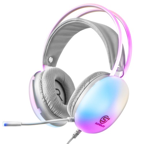 Wired Gaming Headset Microphone LED For Laptop PS4 Nintendo Switch PC Adult Kids - Picture 4 of 12