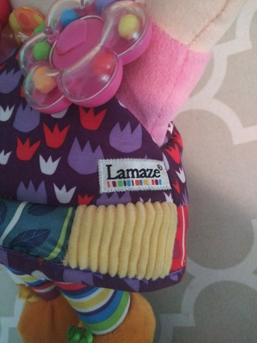 Lamaze doll baby toys rattle colorful car toy plush stuffed animal - Picture 3 of 3