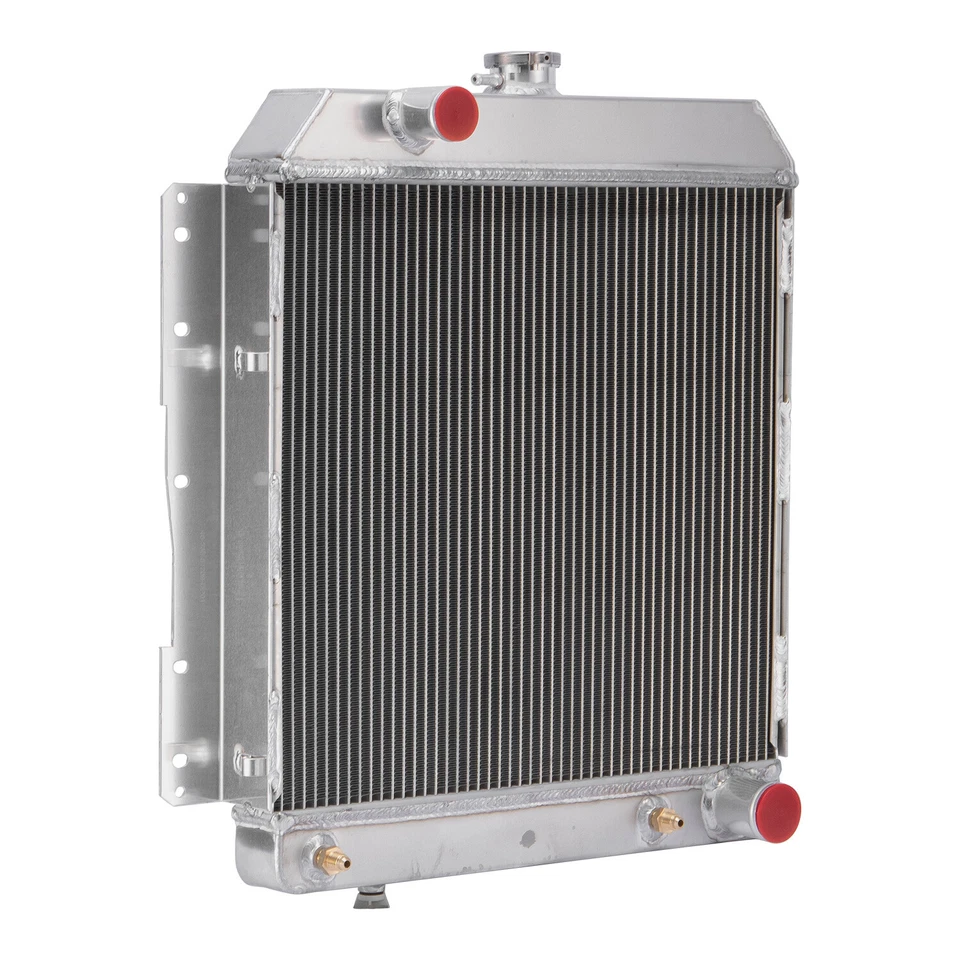 4 Rows Aluminum Radiator For 1958 Chevrolet Impala Belair Biscayne 4.6L V8 Foto 3 de 4