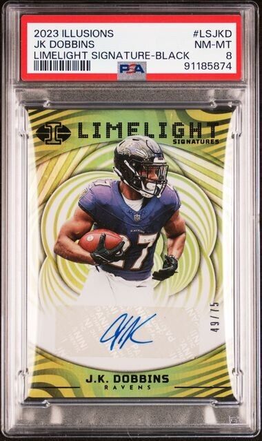 2023 Panini Illusions - Limelight Signatures J.K. Dobbins 2023 Panini Illusions - Limelight Signatures J.K. Dobbins
