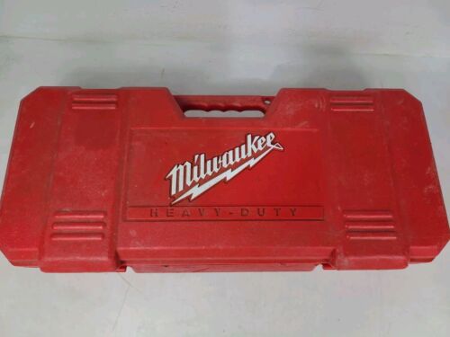 Milwaukee Heavy Duty Sawzall 6537-22 Red Plastic Carrying Case Only (25"x11"x5")
