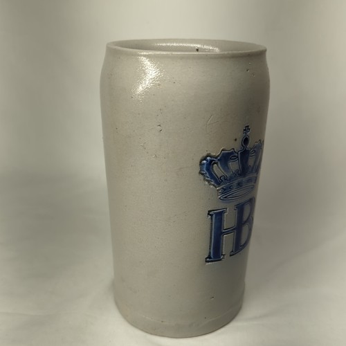 Tasse en pierre bière vintage HB brasserie Munich 1 litre Stonewear - Photo 6 sur 16