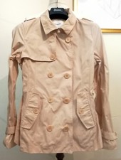 Iceberg Womens Trench Coat Beige Size Uk 10 Ita 42 Rrp £250