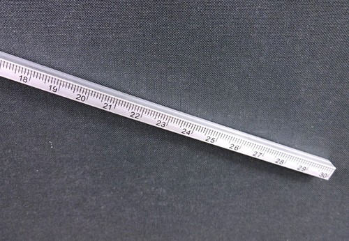 Aluminum Ruler Aluminum Rod Ruler 30Cm Aluminum Ruler Drawing Rod 1 Piece New - Picture 4 of 6
