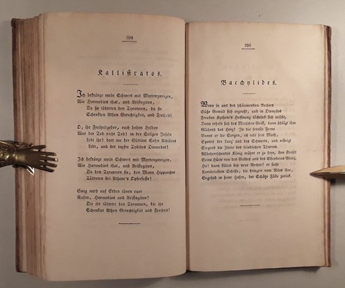 Hermanos CONDE STOLBERG: OBRAS COLECCIONADAS, 15. Banda, primera edición 1823 / Aischylos - Imagen 9 de 11