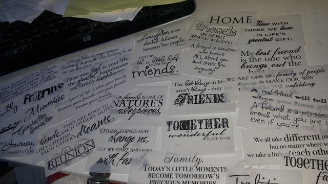 CREATIVE MEMORIES EXPRESSIONS OF FRIENDS NIP NLA