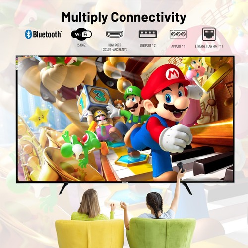 SAMVIEW UHD 4K Smart Digital 55" LED TV With Android OS V.11 With MYTV DVB-T2 - Picture 7 of 10