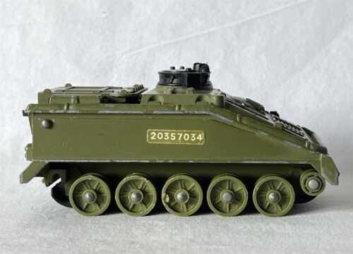 Coche de juguete lanzador de misiles vintage Dinky Toys Inglaterra militar STRIKER #691 736 - Imagen 2 de 11