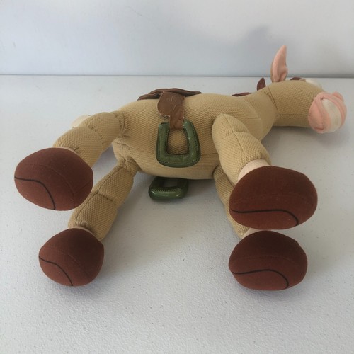 De colección Toy Story Bullseye 14” Posable Peluche Caballo Imitación Cuero Sillín Texturizado - Imagen 13 de 22