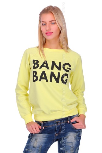 Damen-Sweatshirt mit Druck langärmeliger Pullover Oberteil Schweiß Mädchen Pullover Bluse - Bild 34 von 86