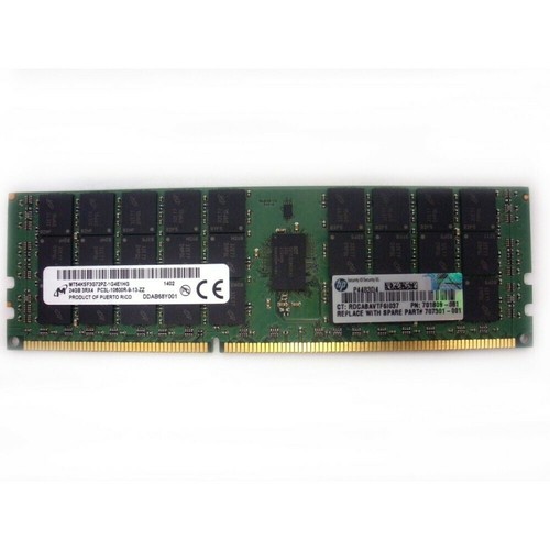 HP 700404-B21 Memory Kit 24GB 3RX4 PC3L-10600R - Picture 1 of 2