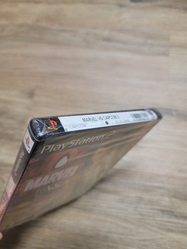 SEALED Marvel vs Capcom 2 (Sony PlayStation 2 PS2) 2002 CIB Complete NEW - Picture 3 of 4